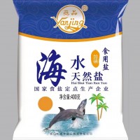 燕晶海水自然盐（加碘）400g