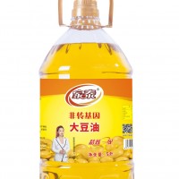 家泰非转基因大豆油5L