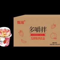 甄瑶多嚼拌发酵酸奶饮品 草莓