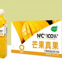 小轻果语芒果果肉复合果汁饮料 488ml×15瓶